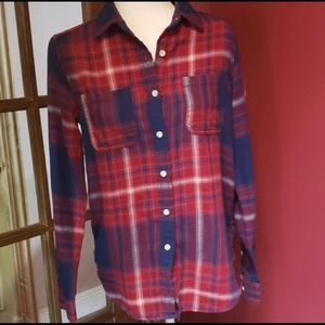 Mossimo long sleeve boyfriend shirt